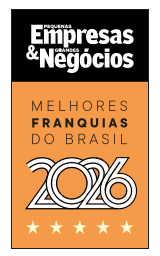Selo PEGN Melhores Franquias do Brasil 2026