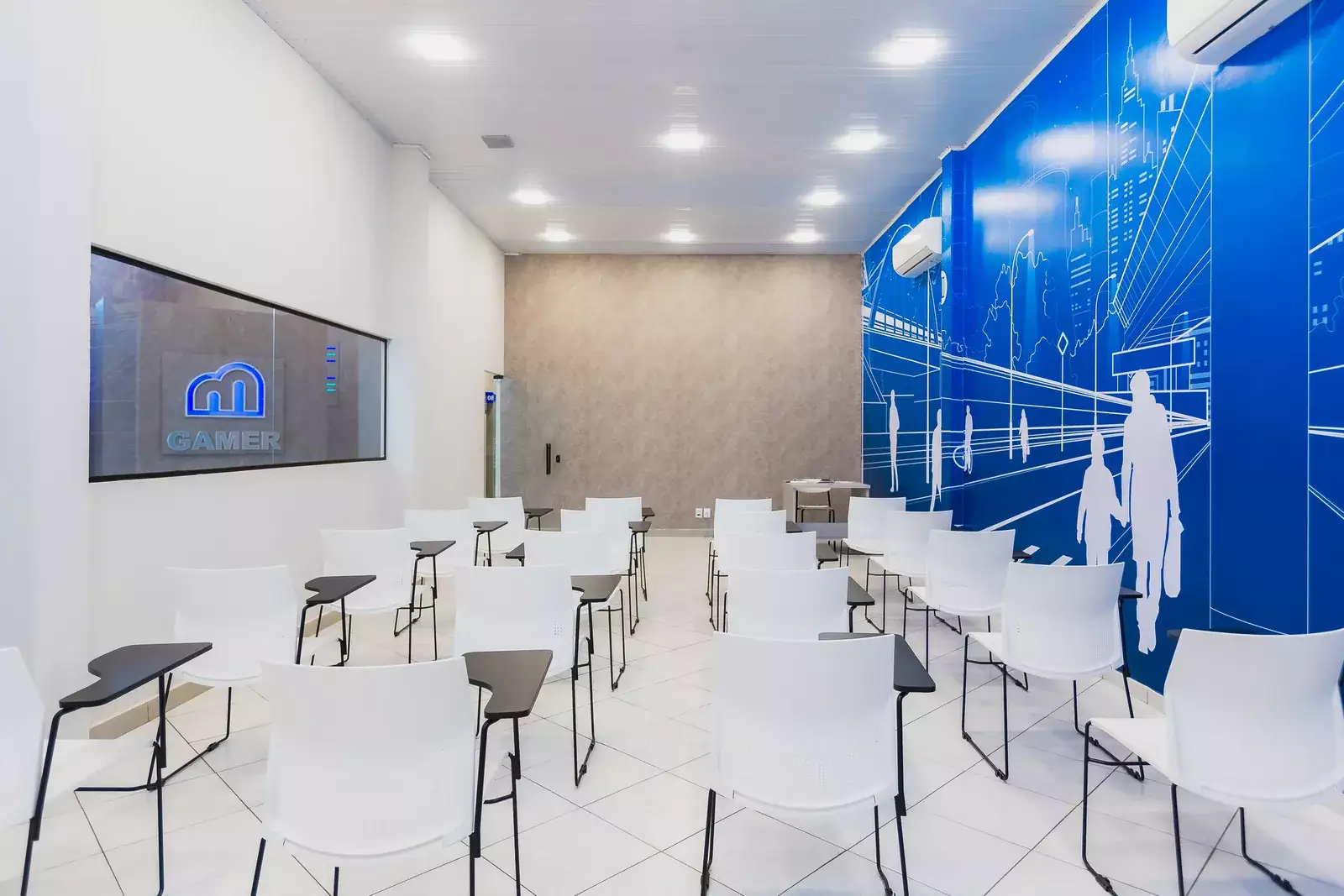 Sala de aula Microlins