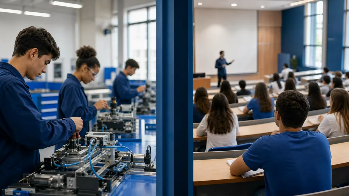Cursos profissionalizantes vs. ensino superior: qual franquia escolher?